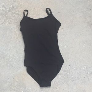 Bloch dancing ballet bodysuit leotard black S